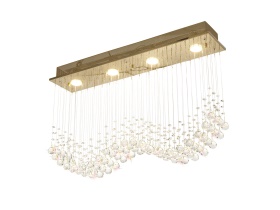 Colorado Crystal Ceiling Lights Diyas Multiple Crystal Pendants Colorado Crystal Ceiling Lights Diyas Multiple Crystal Pendants
